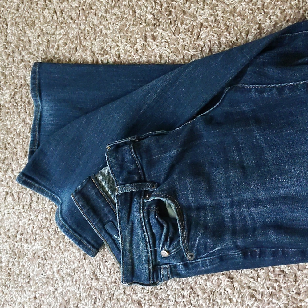 Lucky brand women's blue jeans straight leg